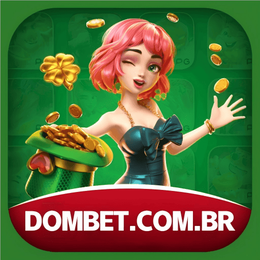 Imagem promocional da DOMBET mostrando a plataforma e suas vantagens